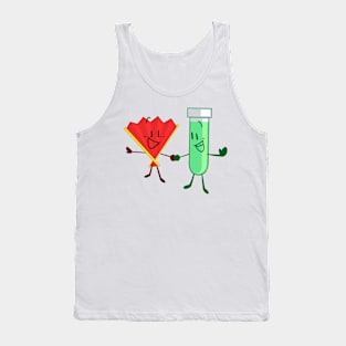 Fan and Test Tube (Inanimate Insanity) Tank Top